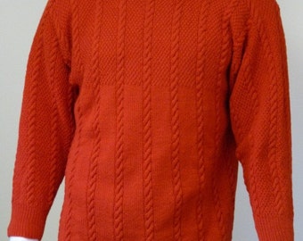 pdf pattern for the Thorfinn Gansey by Elizabeth Lovick in Frangipani 5 ply wool - instant download