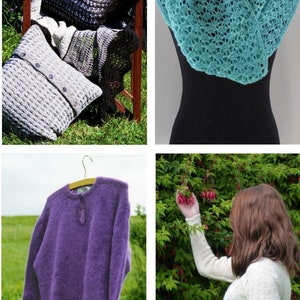 pdf copy of Patterns for North Ronaldsay and other 4 ply/fingering and arn Yarn by Elizabeth Lovick instant download image 6