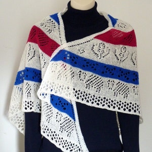 pdf pattern for The Scottish Shawl by Elizabeth Lovick - instant download