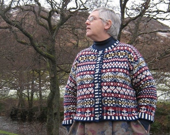 pdf pattern for the Leogh Jacket by Elizabeth Lovick, with notes - instant download