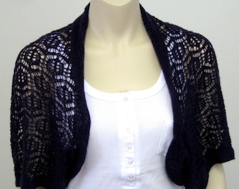 pdf pattern for the Hexagon Shrug by Elizabeth Lovick - instant download
