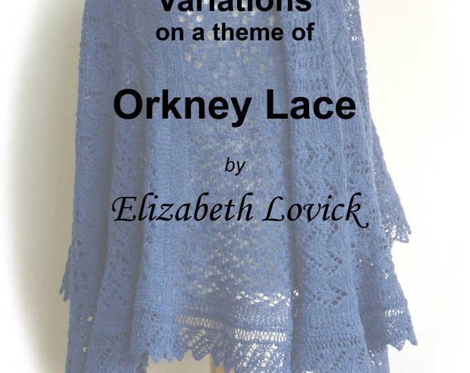 pdf copy of Variations on a Theme of Orkney Lace ebook by Elizabeth Lovick - instant download