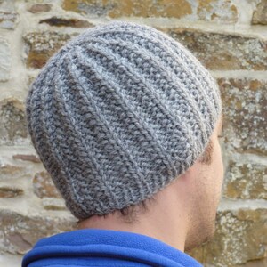 pdf pattern for an Everyday Beanie for All the Family in Chunky yarn