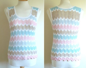 pdf pattern for the Summer Waves Top by Elizabeth Lovick - instant download