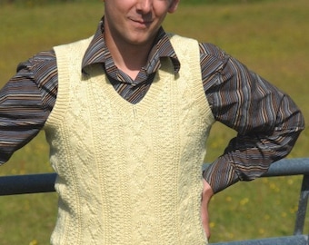 pdf pattern for the Burnside V Neck Slipover by Elizabeth Lovick - instant download