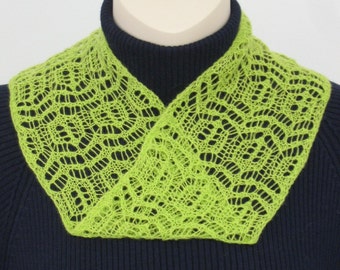 pdf pattern for Mock-Mobius Collars and Scarves in ColourMart Lace Weights - instant download