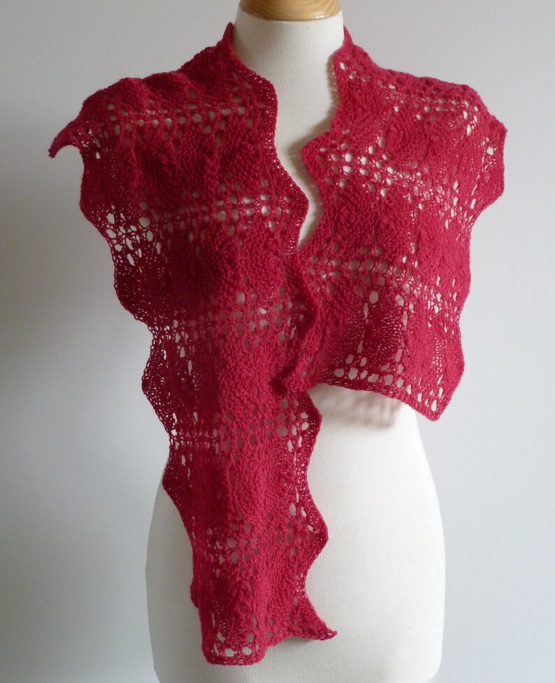 Pdf Pattern for the Cockleshell Wrap by Elizabeth Lovick - Etsy