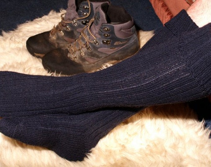 pdf pattern for Fishermens Socks and Kilt Hose in 5 ply gansey yarn - instant download