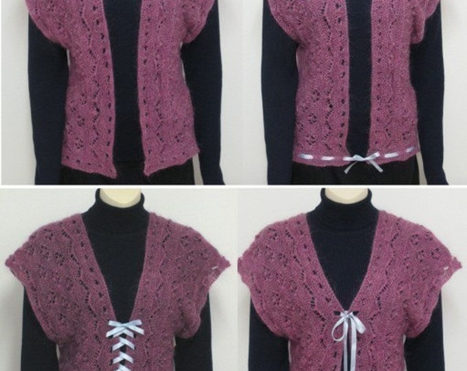 Scarf Slipovers by Elizabeth Lovick (pdf pattern) - instant download