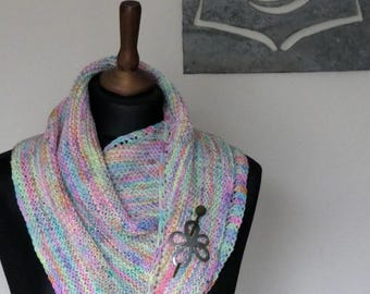 pdf pattern for the Any Yarn Shawlette by Elizabeth Lovick