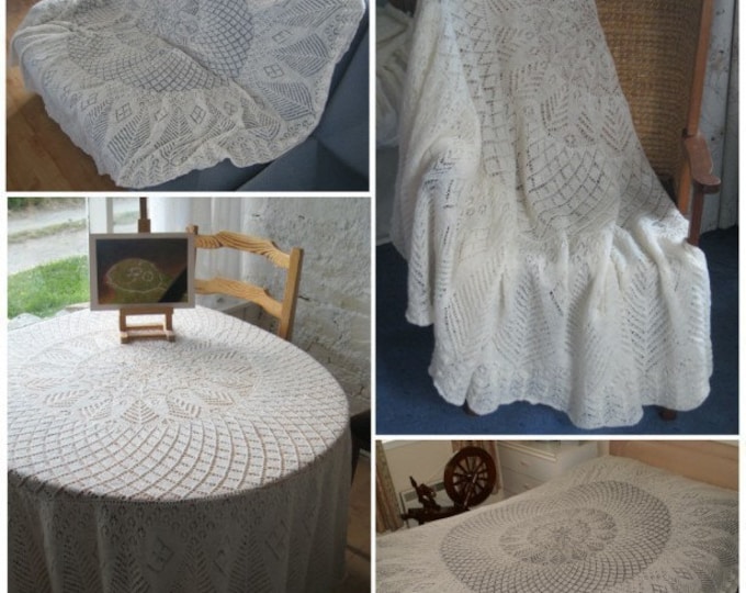 pdf Pattern for The Orkney Pi Shawl by Elizabeth Lovick