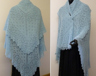 pdf pattern for The Yarn Forward Mystery Shawl by Elizabeth Lovick - instant download