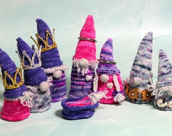 pdf pattern for the Knitted Gnome Nativity by Elizabeth Lovick