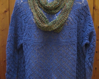 pdf pattern for Plus Size Shetland Sampler Tunic by Elizabeth Lovick - instant download