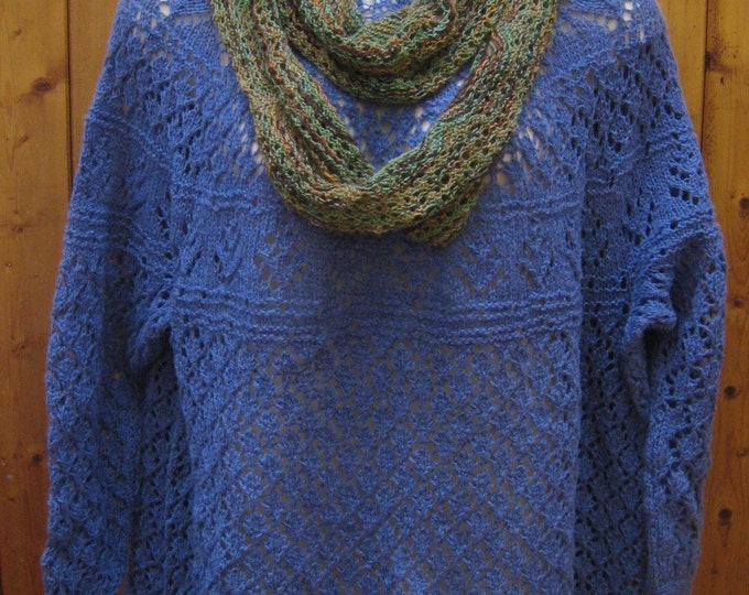 pdf pattern for Plus Size Shetland Sampler Tunic by Elizabeth Lovick - instant download
