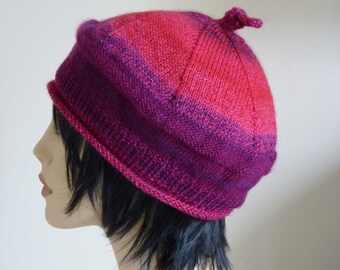 pdf pattern for Vandit Beret and Mitts by Elizabeth Lovick