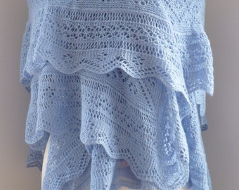 pdf pattern for the Cataria Shawl by Elizabeth Lovick - instant download