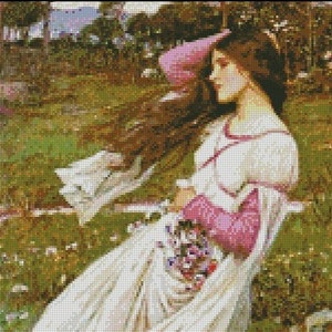 WILDE BLOEMEN kruissteekpatroon nr.478