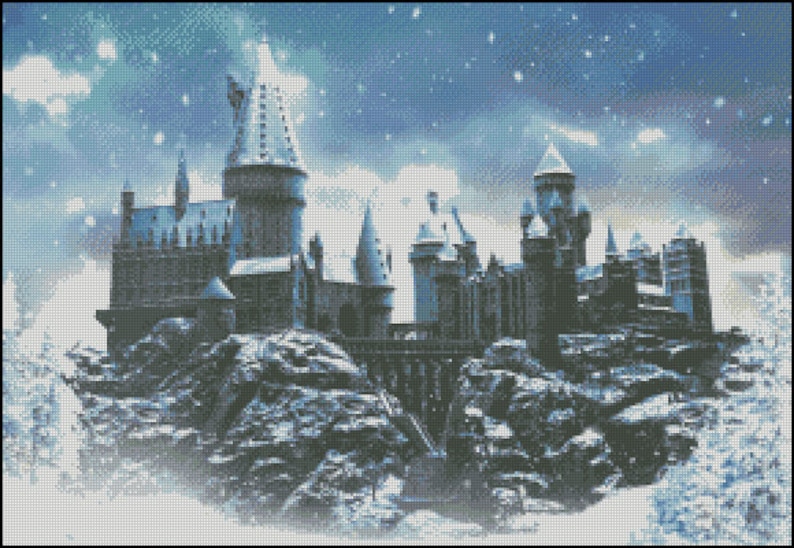 HOGWARTS Cross Stitch Pattern No.784 - Etsy