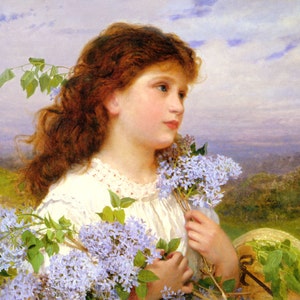 The Time Of The Lilacs cross stitch pattern No.216