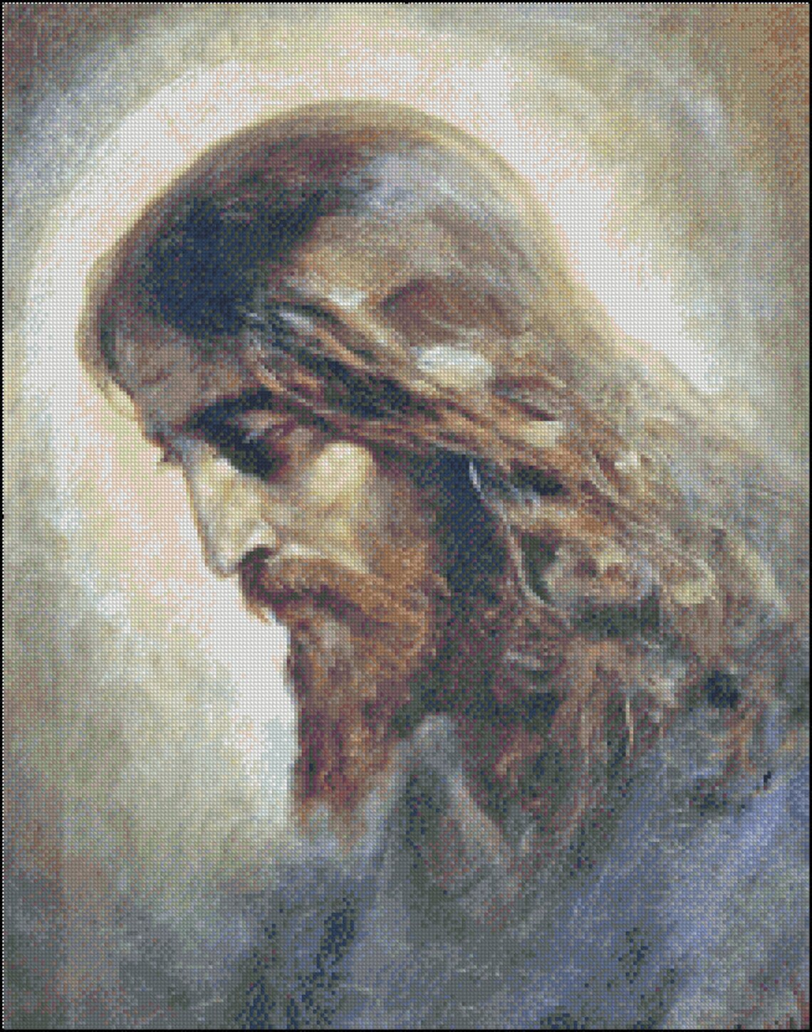 JESUS CHRIST Cross Stitch Pattern No.450 Etsy