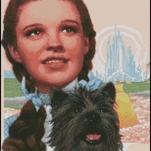 WIZARD OF OZ  cross stitch pattern No.504