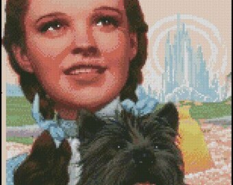 WIZARD OF OZ  cross stitch pattern No.504