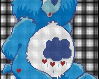 Care Bear cross stitch pattern No.763