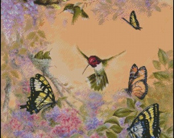 WINGS OF GRACE cross stitch pattern No.530