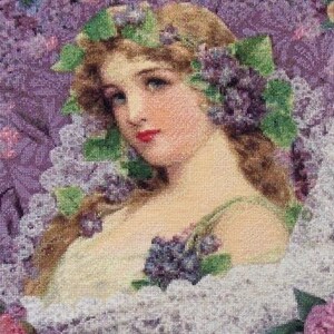 Young Maiden cross stitch pattern No.119 image 2