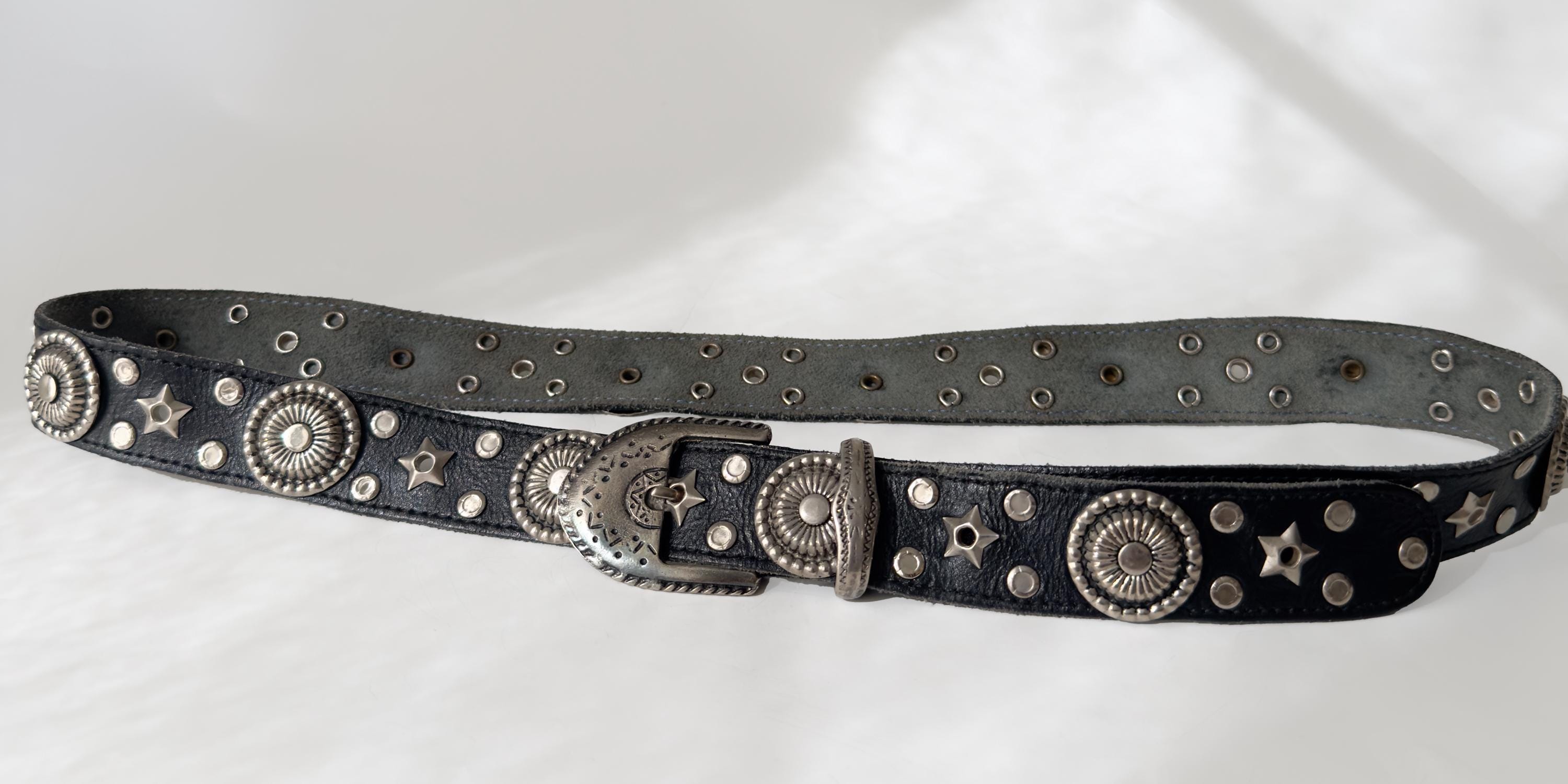 Punk Concho Belt - Etsy