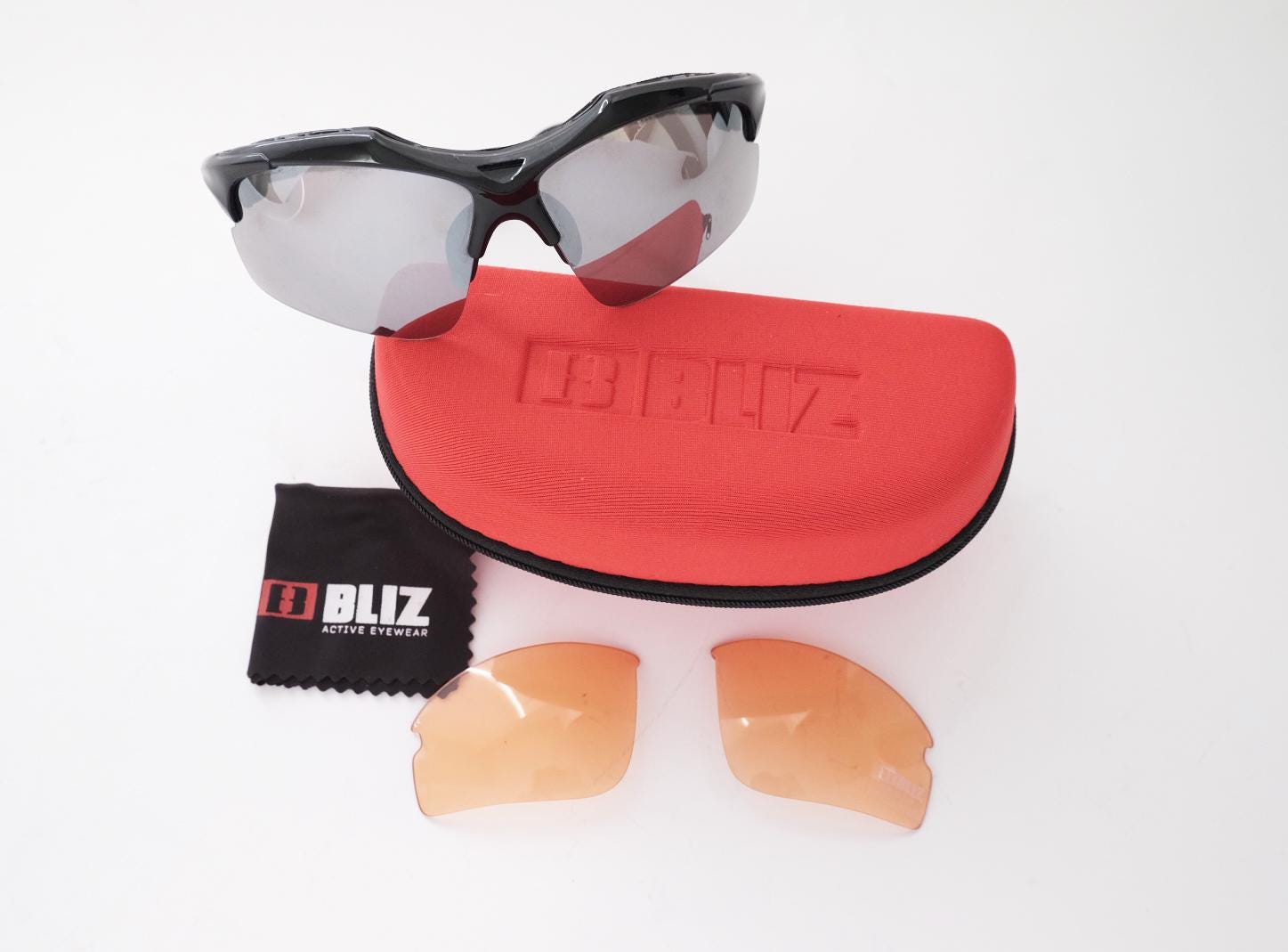 Bliz Hybrid Sports Sunglasses All Weather Full UV Protection Black