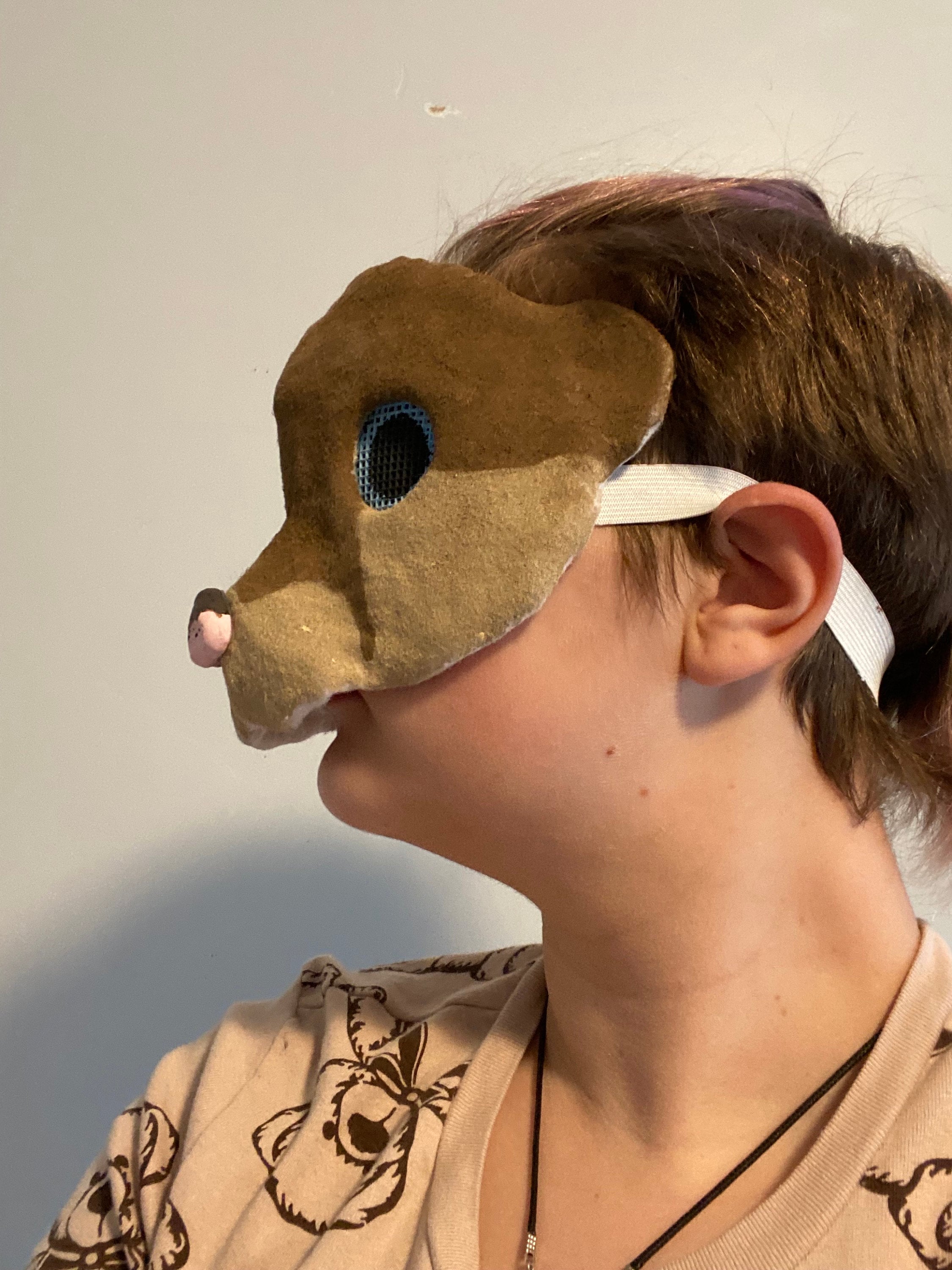River Otter Therian/furry/cosplay/quadrobist Toony Style Mask - Etsy