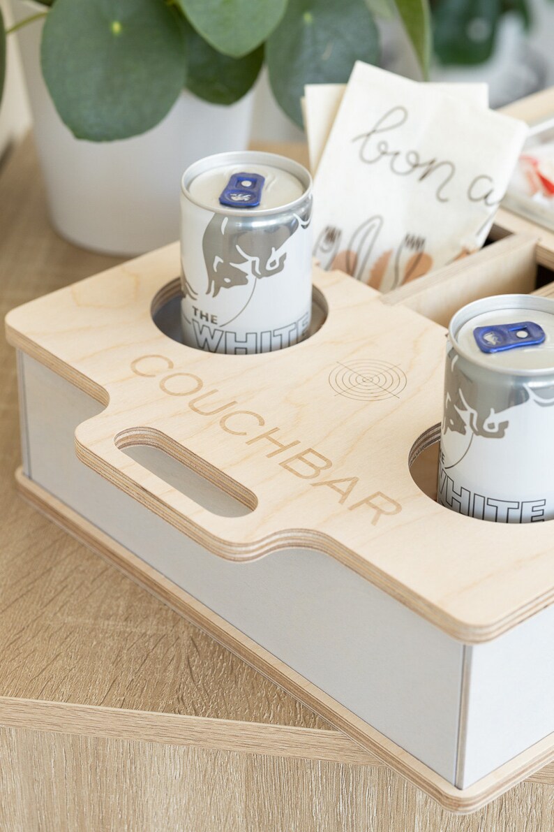 Inexterior Couch Bar Couch Butler Snack Bar for a Cozy Sofa Evening