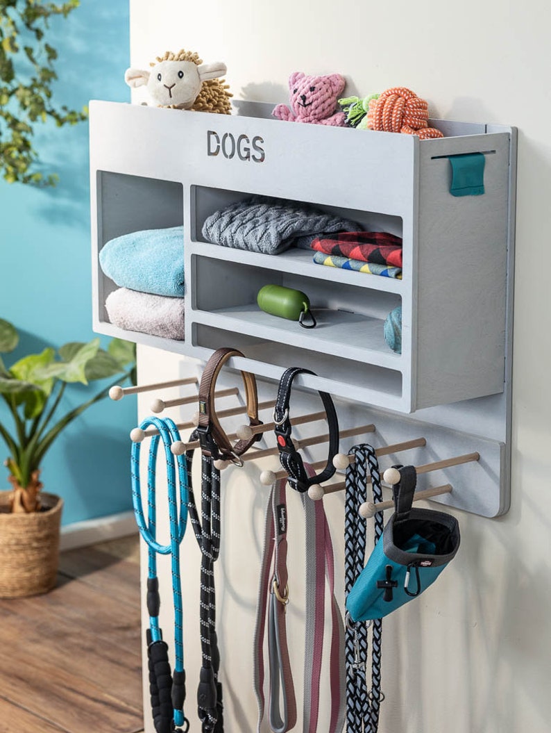 Deluxe Dog Coat Rack. Practical for Hanging Dog Leashes and Many ...