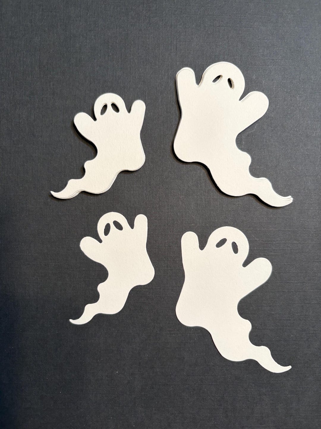 16 Ghost Die Cuts 2 Sizes Scrapbooking Card Making Junk Journaling Art ...