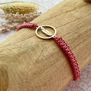 Macrame bracelet / friendship bracelet / boho chic / personalized bracelet / handmade bracelets / anniversary gift / best friend bracelet