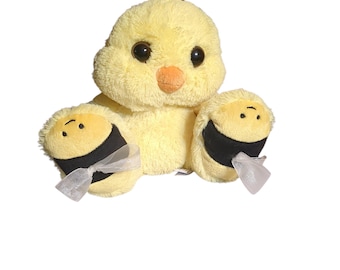 Plush Duck Stash Container Jar Hidden Secret Storage Kids Adults Money Jewelry Herb...