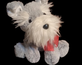 Plush Scottish Terrier Dog Stash Container Jar Hidden Secret Storage Kids Adults Money Jewelry Herb...