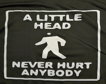 Funny Little head never hurt anybody T-shirt