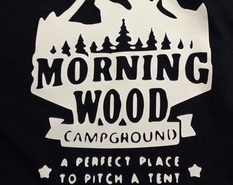 Funny T-shirt Morning Wood