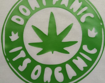 Funny T-shirt Panic its organic