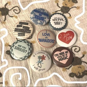 marauders buttons (second set) !!