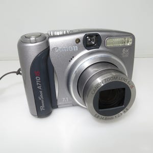Canon PowerShot A710 IS: Retro 7.1MP Digital Camera with 6X Zoom