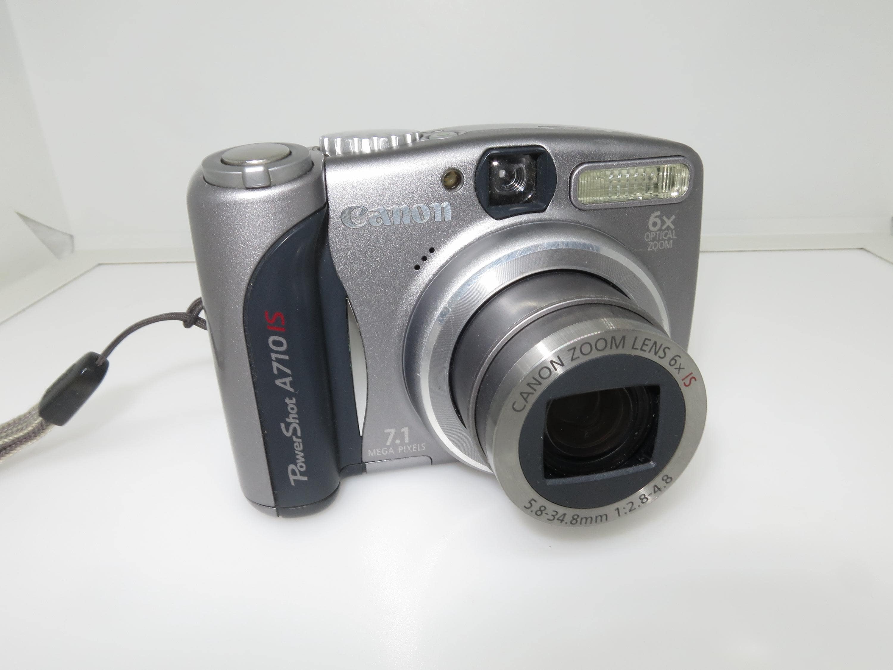 Canon Powershot A710 IS 7.1MP Compact Digital Camera 6X