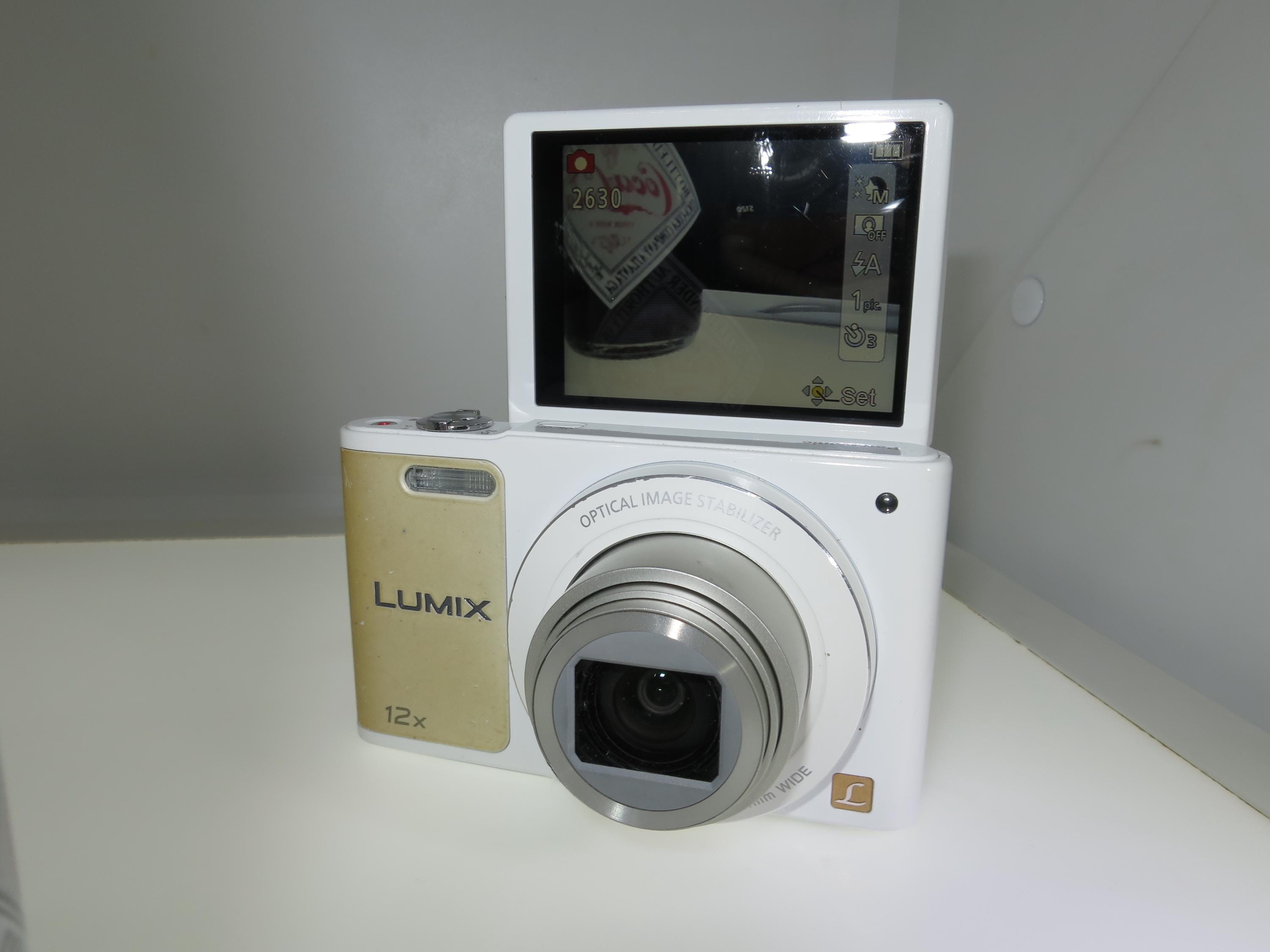 Panasonic Lumix DMC-SZ10 WHITE デジタルカメラ デジカメ 現状販売品