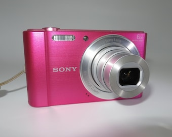 Sony Cyber-shot DSC-S930 10.1MP Compact Digital Camera Pink, Good