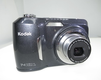 Kompaktowy aparat cyfrowy Kodak EasyShare C183 14 MP, 3-krotny zoom optyczny, kolor czarny + karta pamięci, przetestowany i działa doskonale