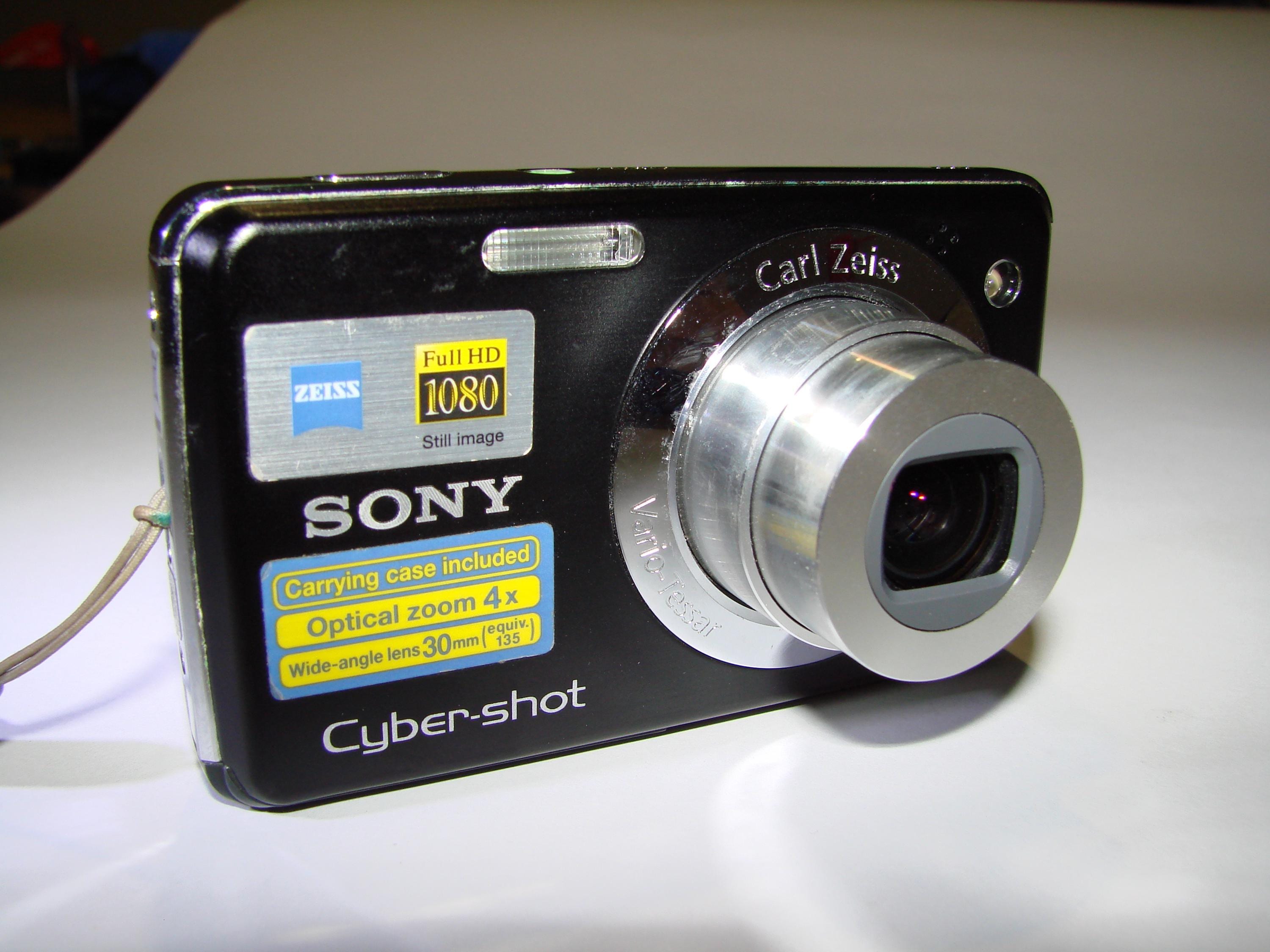 SONY Cyber-shot DSC-W215 デジタルカメラ 動作品 Sony Cybershot DSC-W215 Compact Digital Camera 12.1MP Black Color