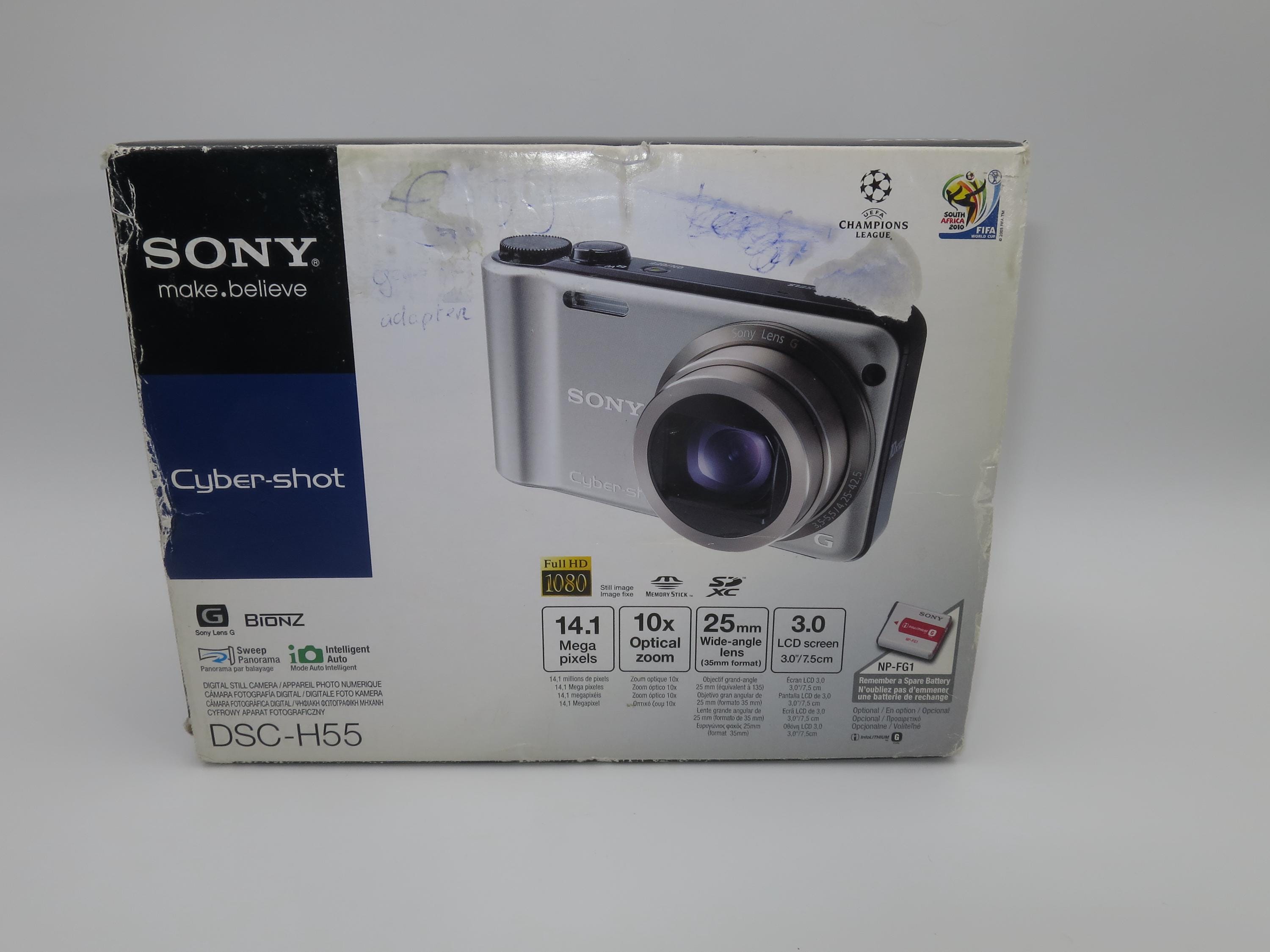 Sony Cyber-shot DSC-H55 14MP 10x Optical Zoom Compact Digital
